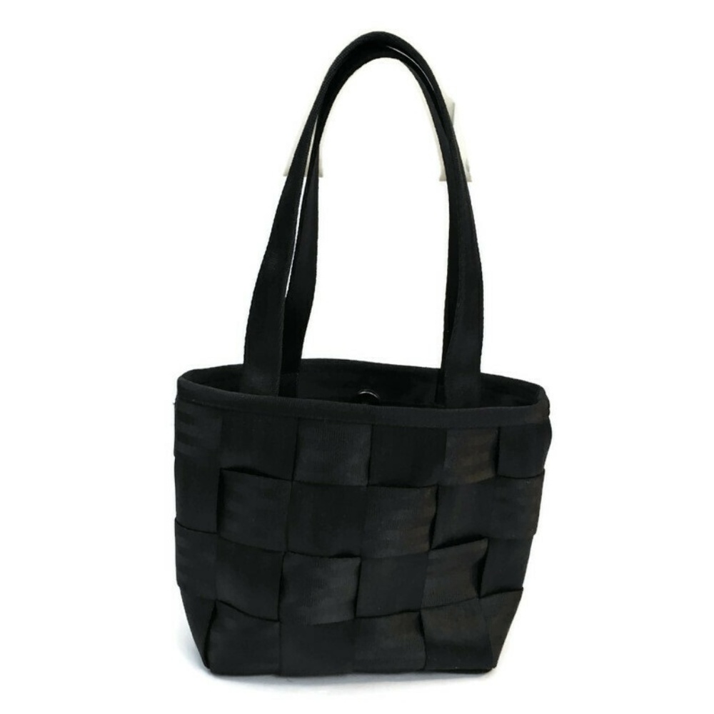 Harvey’s Seatbelt Hand Bag Purse Black USA